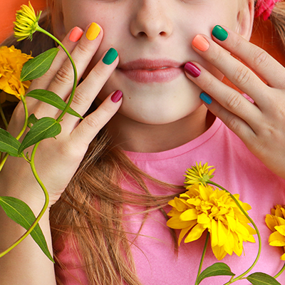 Manicure with Two Designs